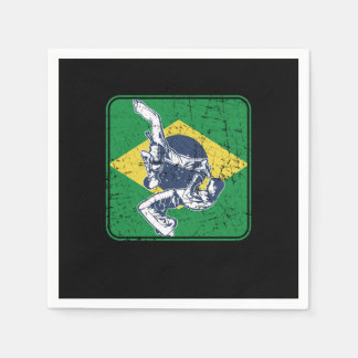 Capoeira Brazil Martial Artist Brazilian Martial A Napkins