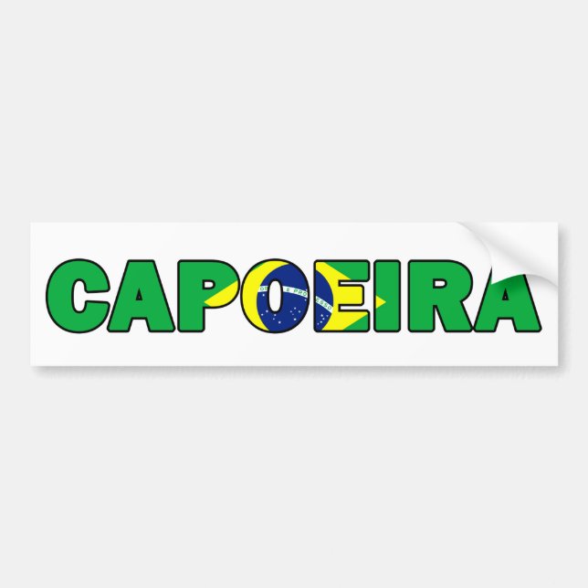 Capoeira Bumper Sticker (Front)
