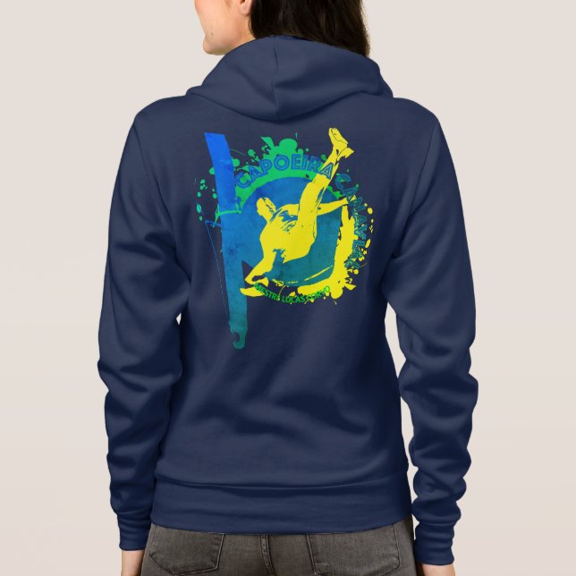 Capoeira Canavial Hoodie women (Back)