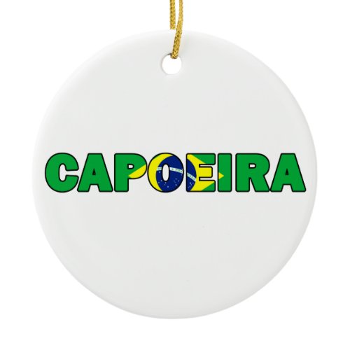 Capoeira Ceramic Ornament