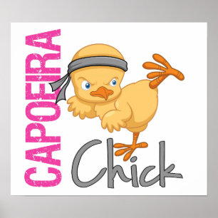 Capoeira Chick Poster