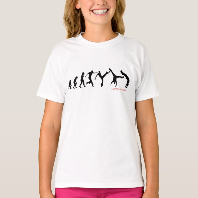 Capoeira evolution T-Shirt (Front)