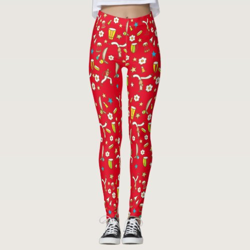 Capoeira legging Instruments Leggings