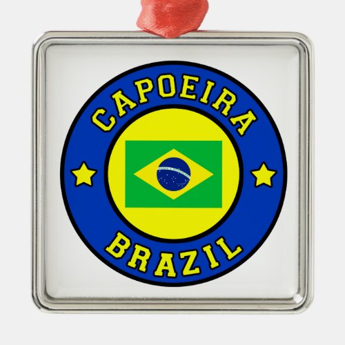 Capoeira Metal Ornament