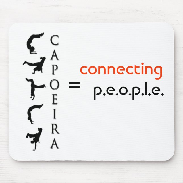 Capoeira Mouse Pad (Front)
