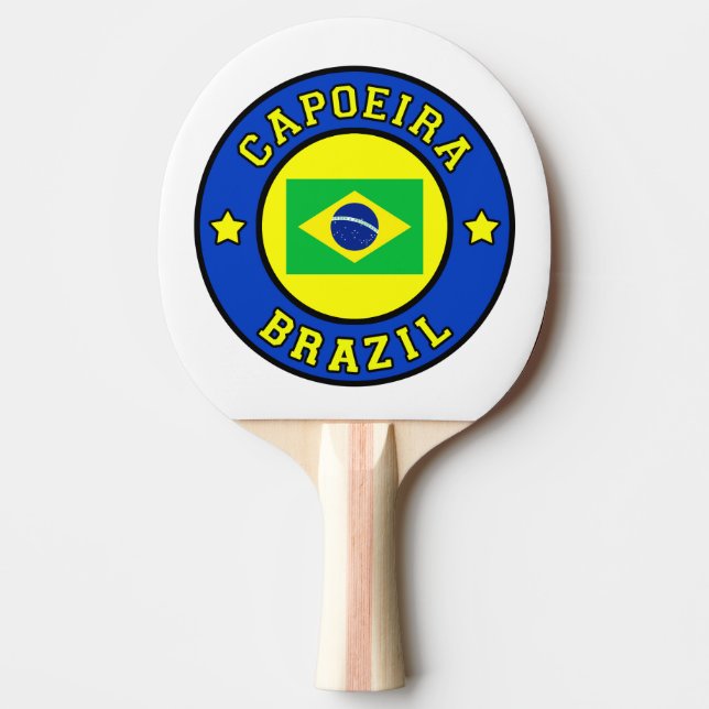 Capoeira Ping-Pong Paddle (Front)