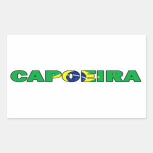Capoeira Rectangular Sticker