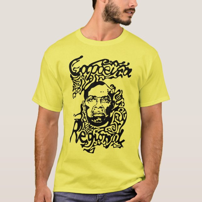 Capoeira Regional - Mestre Bimba T-Shirt (Front)
