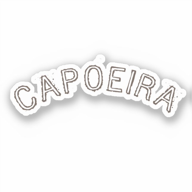 Capoeira Sticker (Front)