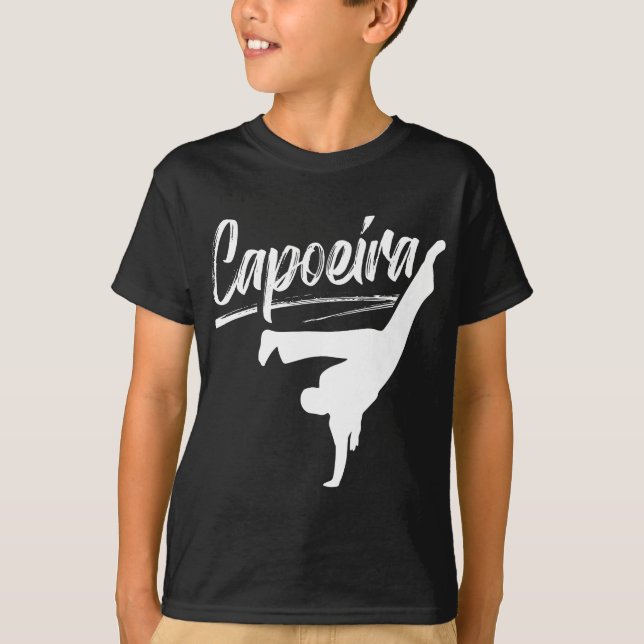 Capoeira Training Martial Arts Brazilian Hobby T-Shirt (Front)