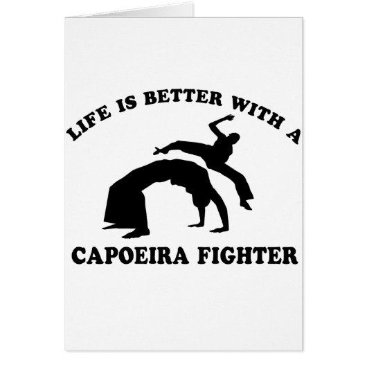 Capoeira Vector Design Cards (Front)