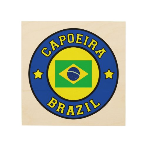 Capoeira Wood Wall Decor