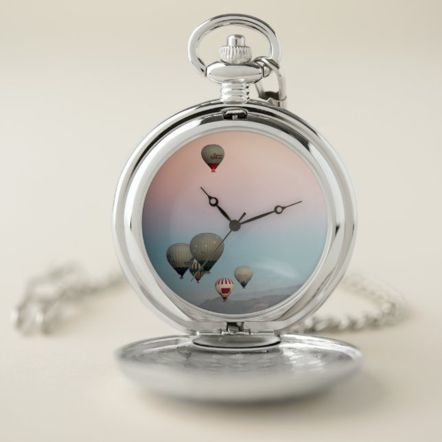 Cappadocia. Balloon Flight  Pocket Watch (Inside)
