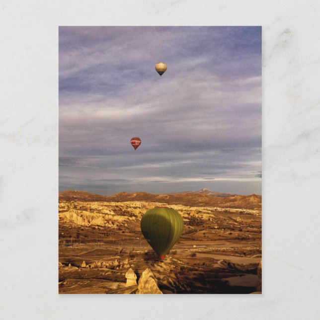 Cappadocia Balloons Postcard (Front)