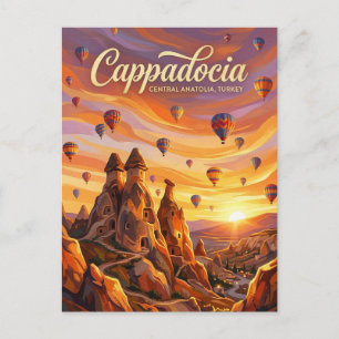 Cappadocia, Göreme, Central Anatolia Postcard