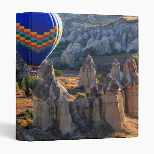 Cappadocia, Goreme | Hot air Balloon 3 Ring Binder (Front/Spine)