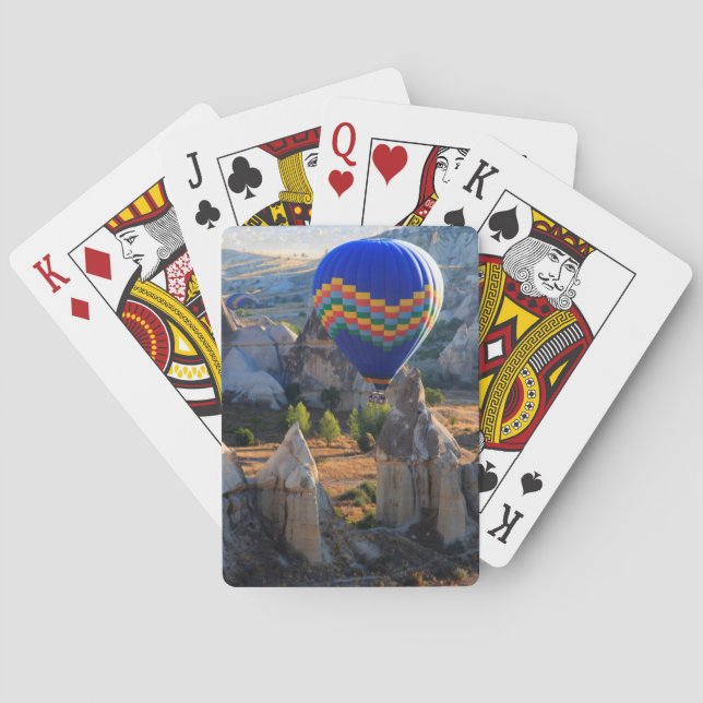 Cappadocia, Goreme | Hot air Balloon Poker Cards (Back)