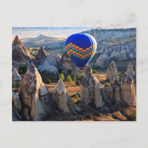 Cappadocia Goreme  Hot air Balloon Postcard