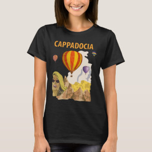 Cappadocia Hot Air Balloon Retro Travel T-Shirt