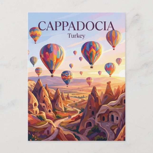 Cappadocia Turkey Postcard (Front)