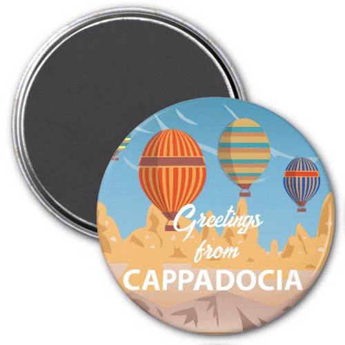 Cappadocia Turkey Travel Holiday magnet