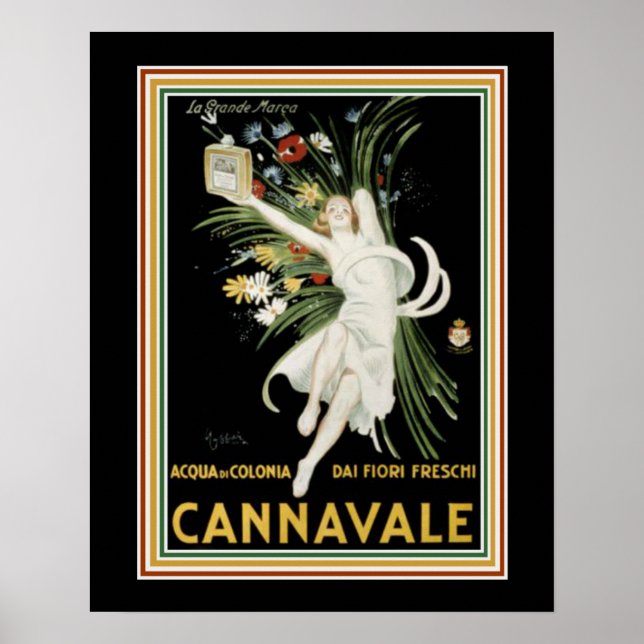 Cappiello Cannavale- Art Deco Print 16 x 20 (Front)