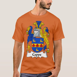 Capps Coat of Arms Family Crest  T-Shirt