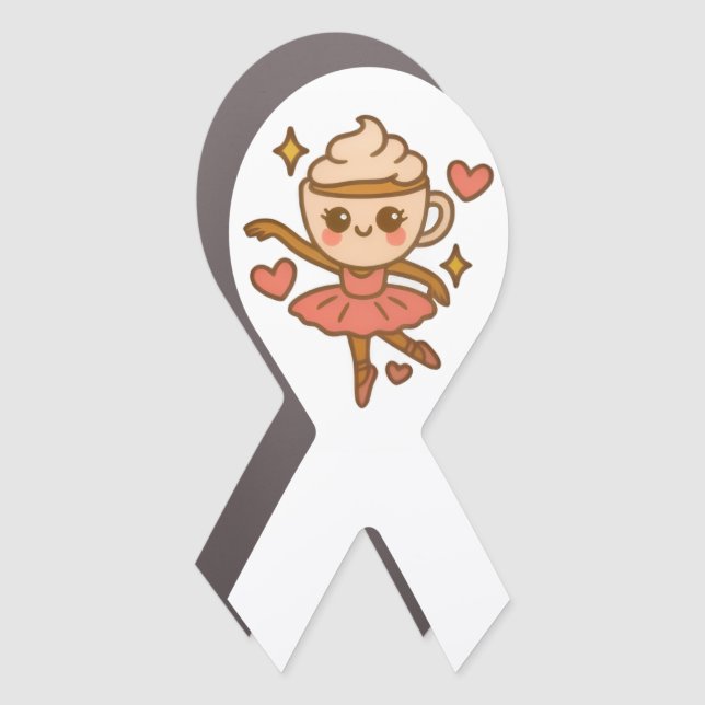 Cappuccina Ballerina Italian ID Car Magnet (Front)