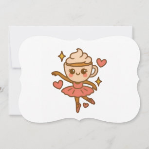 Cappuccina Ballerina Italian ID Invitation