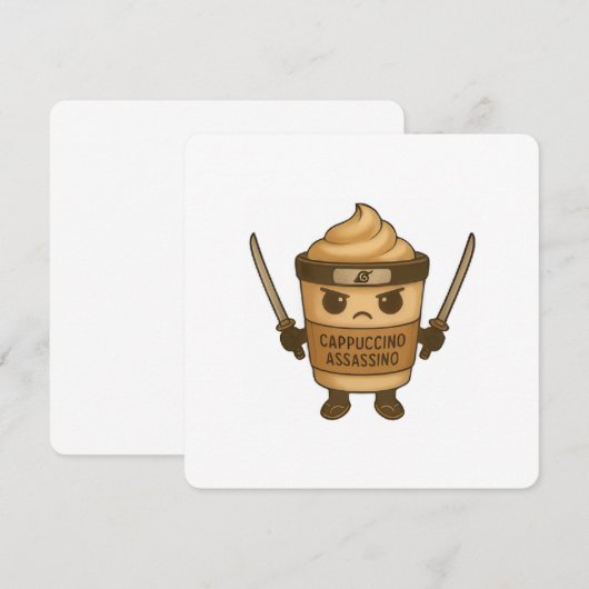 Cappuccino Assassino Italian (Front/Back)