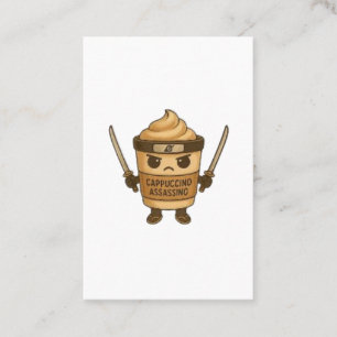 Cappuccino Assassino Italian Business Card