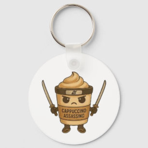 Cappuccino Assassino Italian Keychain