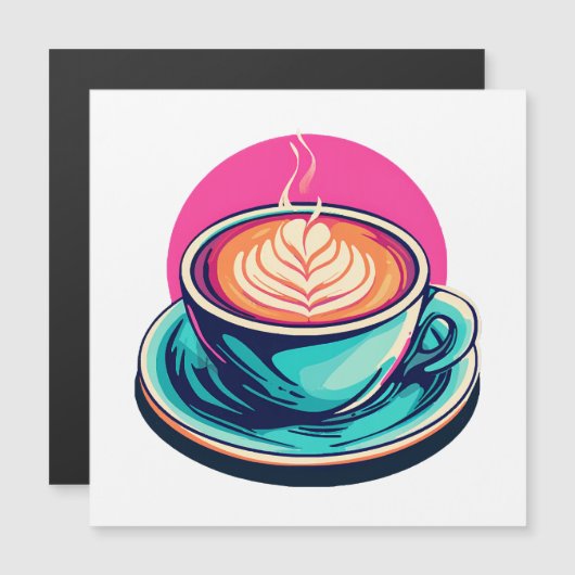 Cappuccino coffee cup (Front/Back)