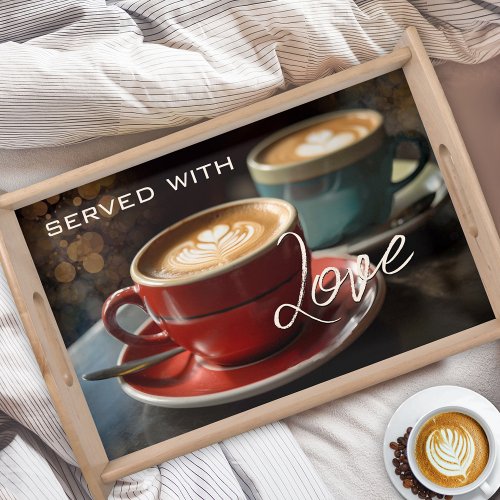 Coffee Quote Theme Service Trays