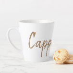 Cappuccino Coffee Lovers Espresso Latte Mug at Zazzle