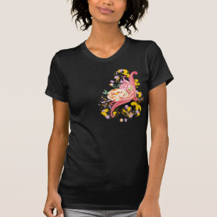Cappuccino Flowers Shirt