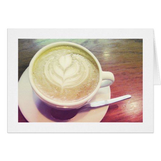 cappuccino heart cards (Front Horizontal)