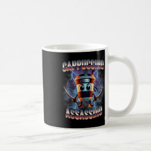 Cappuccino Ino Brainrot Italian Meme  Coffee Mug