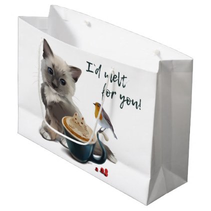 Cappuccino Large Gift Bag