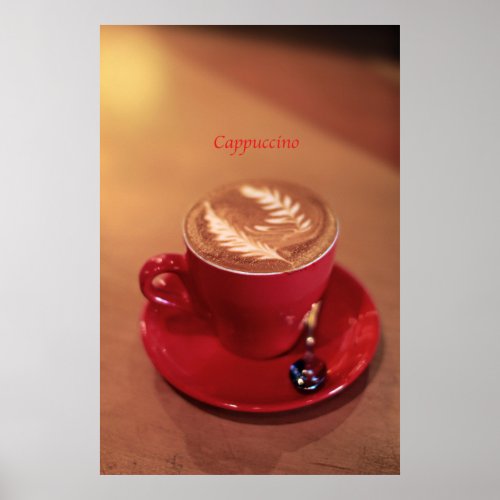 Cappuccino Poster