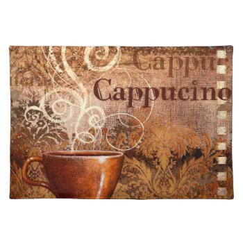 Cappucino Placemat by AuraEditions at Zazzle