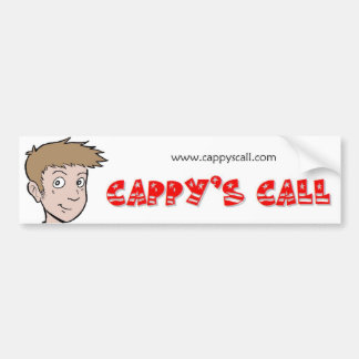 Cappy's Call Bumper Sticker