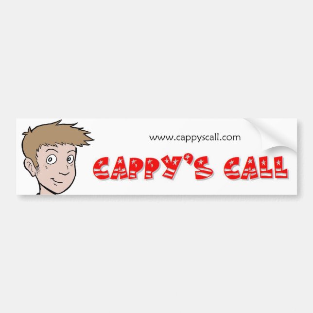 Cappy's Call Bumper Sticker (Front)