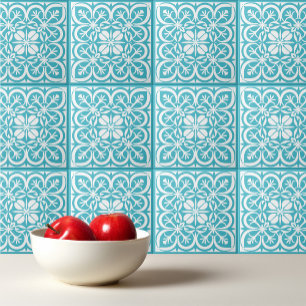 Capri Blue pattern Portuguese Mediterranean  Ceramic Tile