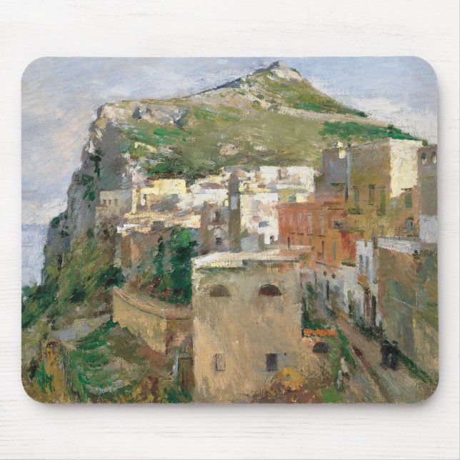 Capri (by Theodore Robinson) Mouse Pad (Front)