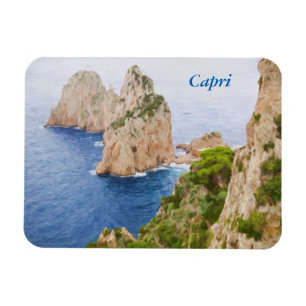 Capri Faraglioni Rocks Magnet