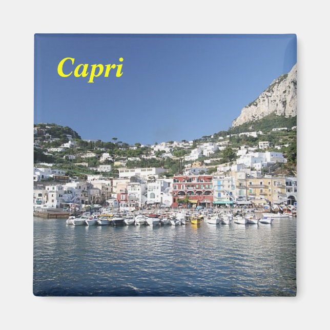 capri_island, Capri magnet (Front)