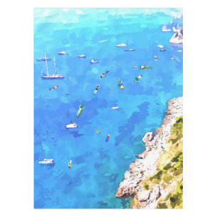Capri Islands Tablecloth