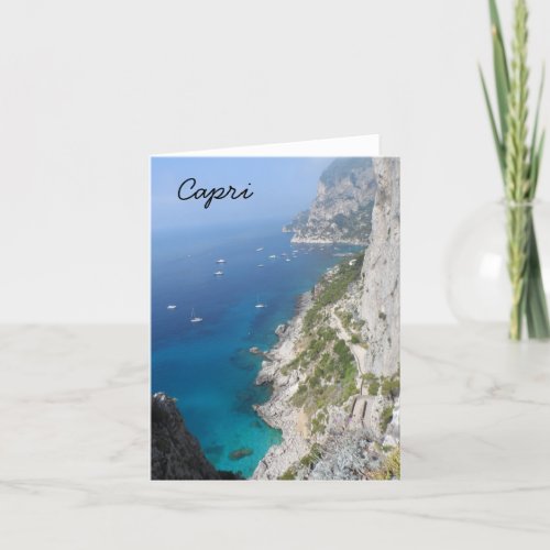 Capri Italy Card