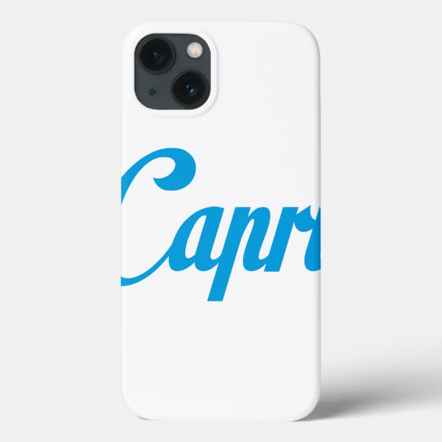 Capri Italy Case-Mate iPhone Case (Back)
